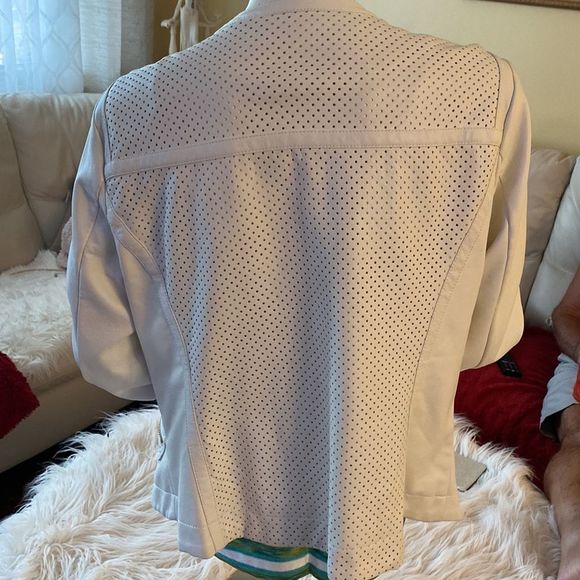 💞JENNIFER LOPEZ💞faux leather jacket - Picture 8 of 16